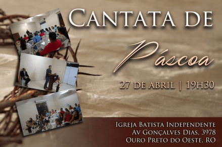 Cantata de Páscoa 2016 resultados