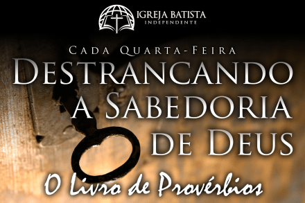 Proverbs Series Announcement